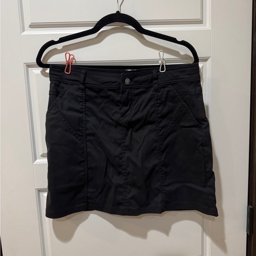 Black Prana Athletic Hiking Skirt size 6